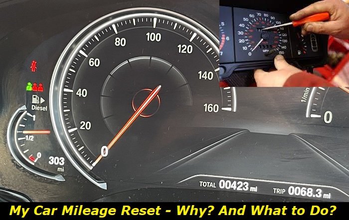 my car mileage reset reasons fixes